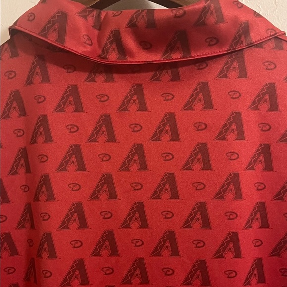 Arizona Diamondbacks Exclusive Fathers Day 2025 Red Polo Shirt with Logo - Picture 6 of 6